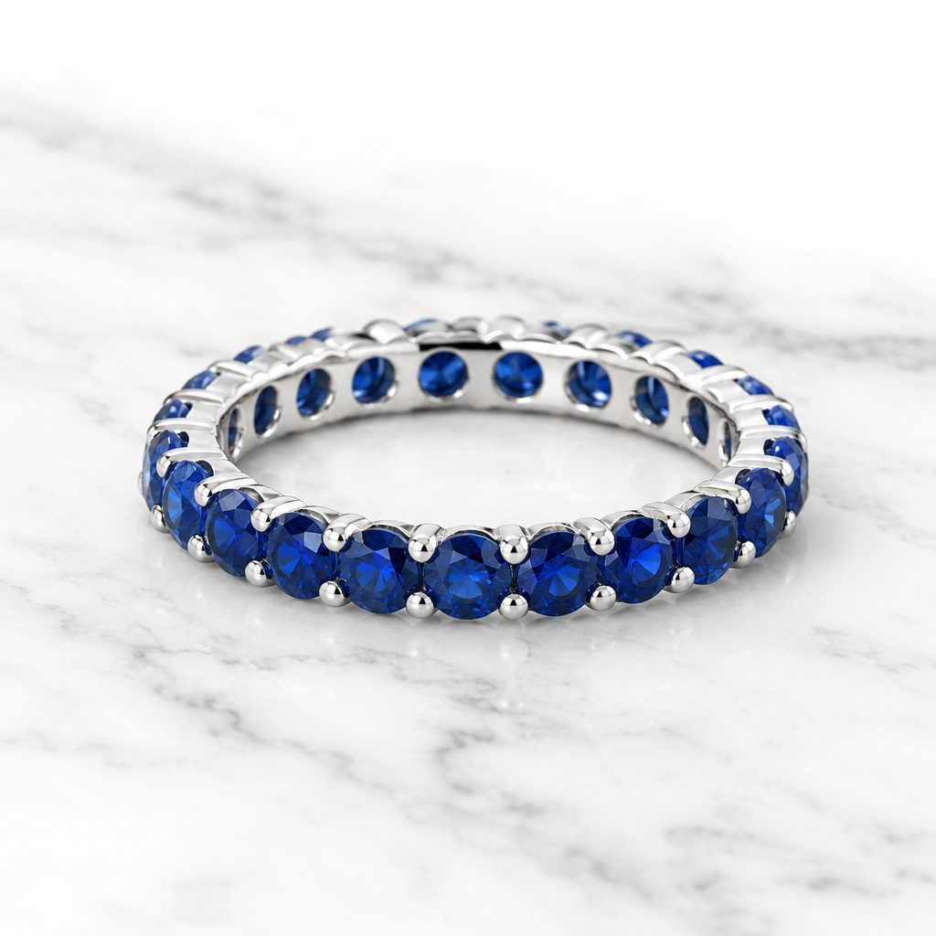 Sapphire Eternity Ring